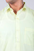 Veshbhoshaa Bluebird Light Lemon Men'S Office Shirt